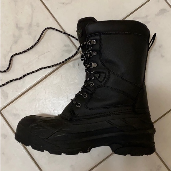 kamik men's nationpro 200g waterproof winter boots